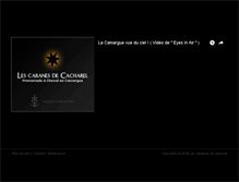 Tablet Screenshot of cabanesdecacharel.com